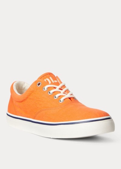 Men's Polo Ralph Lauren Harpoon Canvas Sneakers | 650732RUA